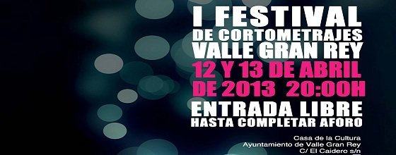 Cartel I Festival de Cortos de Valle Gran Rey 