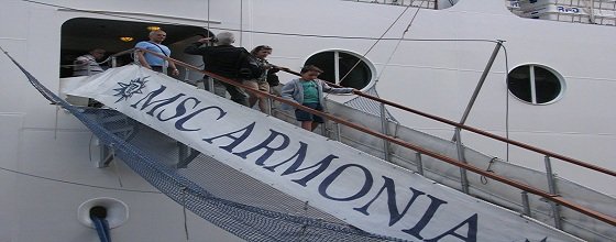Llegada el próximo domingo a San Sebastián de La Gomera del crucero MSC Armonía 