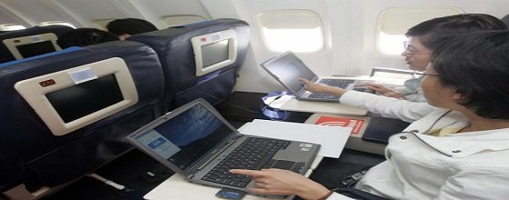 Uso de dispositivos electrónicos durante el vuelo