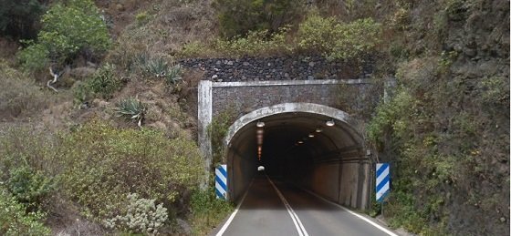 280119 Túnel de la Cumbre entre San Sebastián de La Gomera y Hermigua