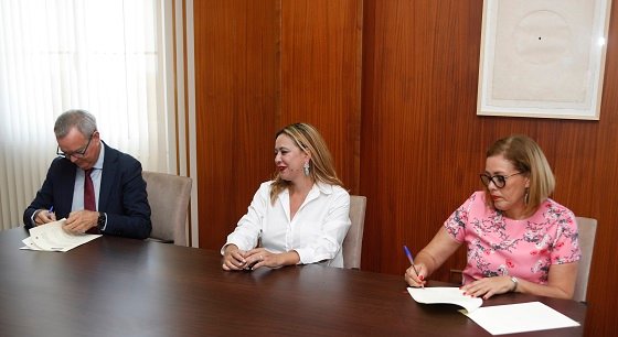 Sebastián Franquis se reúne con el Cabildo de Lanzarote y el Ayuntamiento de Arrecife (1)