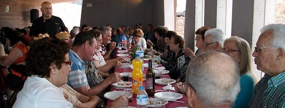 Mayores del municipio de Agulo disfrutaron de una jornada de convivencia con una comida de confraternidad