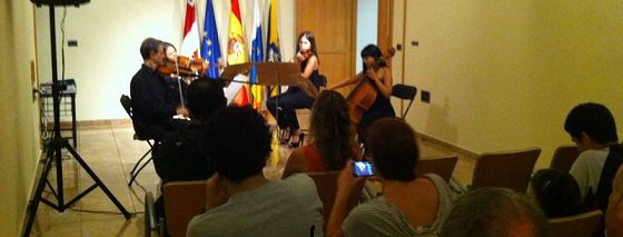 El Cuarteto Piazzolla cosecha gran éxito de público en su concierto en el Auditorio Benedicto Negrín Hernández dentro de los actos para celebrar las fiestas en honor a San Marcos