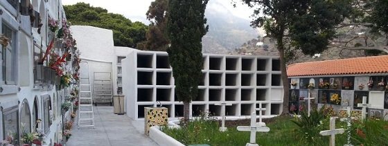 Hermigua acomete obras de mejora en el cementerio municipal