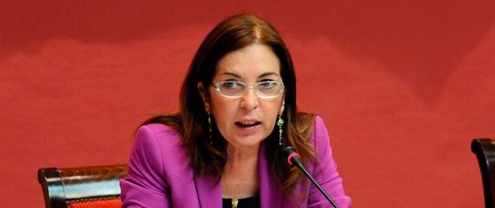 Brigida Mendoza, consejera de Sanidad del Gobierno de Canarias