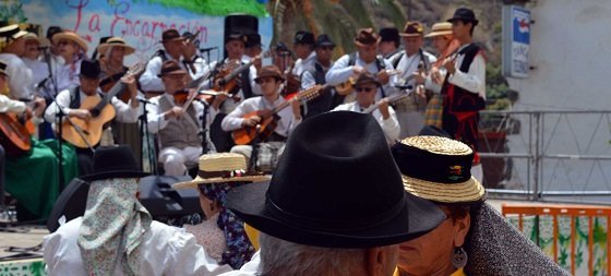 Una celebración popular en Hermigua durante el año pasado