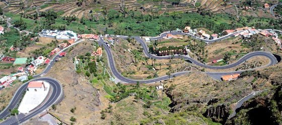 GM1 acceso a Valle Gran Rey