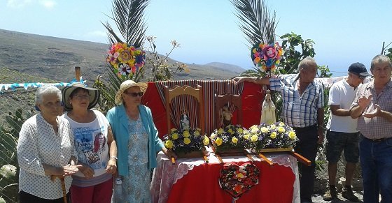 descanso de los santos fiesta de Arguayoda 2018