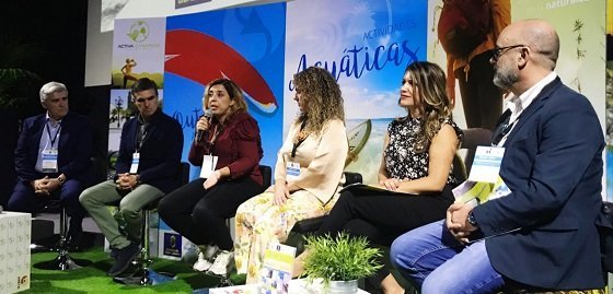María Isabel Méndez en el Congreso Nacional de Turismo Activo