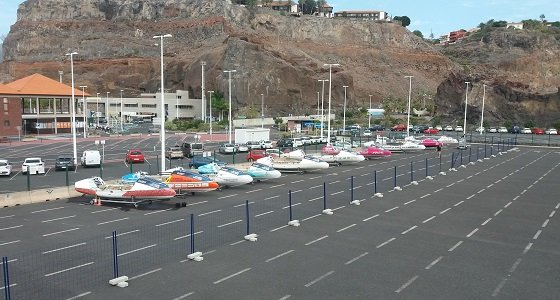 primeras unidades en el puerto de La Gomera