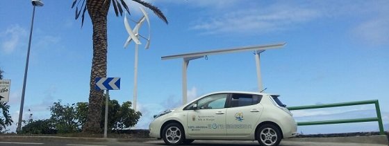 Hermigua, primer municipio de La Gomera que implanta el vehículo eléctrico