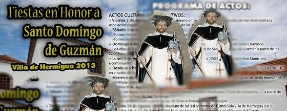 Cartel Fiestas de Sto Domingo de Guzmán
