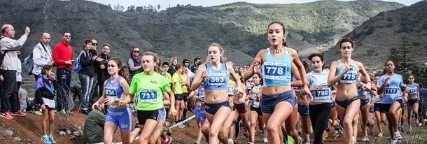 Atletismo campo a través en Tegueste/Foto: Tony Cuadrado/ACAN