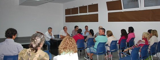 Foto reunión telecomunicaciones Trincheras