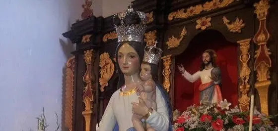 Virgen de El Paso en la Parroquia de El Salvador - Alajeró