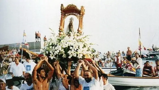 virgen guadalupe gomera desembarco 1