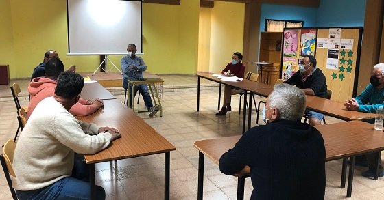 Reunión entre Cabildo, ayuntamiento y cofradía de pescadores