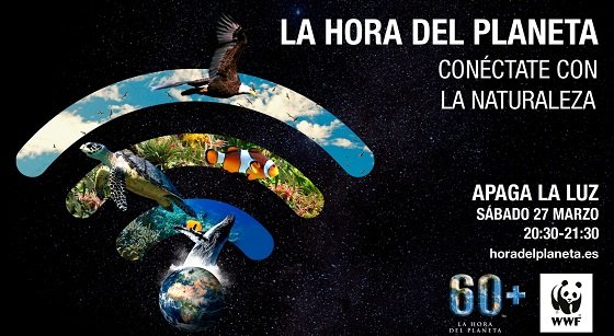 240321 Imagen de la campaña de la Hora del Planeta de 2021, bajo el lema 'Conéctate con la naturaleza'