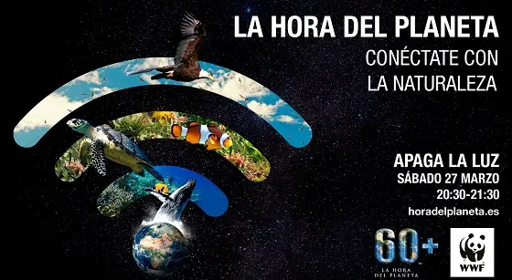 240321 Imagen de la campaña de la Hora del Planeta de 2021, bajo el lema 'Conéctate con la naturaleza'