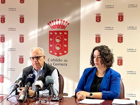 Casimiro Curbelo y Cristina Ventura