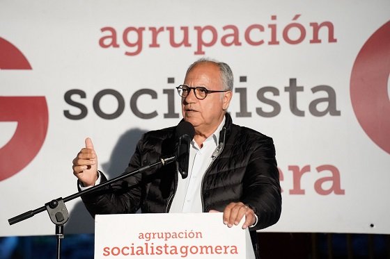 220523 Casimiro Curbelo, candidato a la presidencia del Cabildo Insular y al Parlamento de Canarias por Agrupación Socialista Gomera