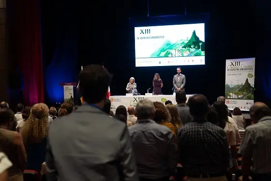 Congreso de Derecho Urbanístico que se celebra en el Auditorio Insular de La Gomera