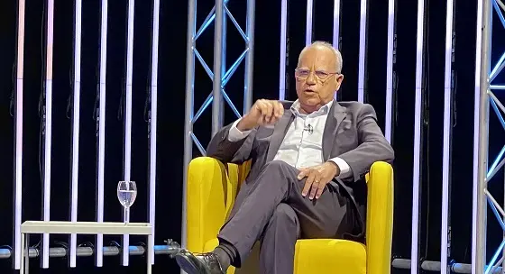 Casimiro Curbelo durante su intervención 